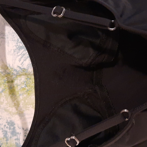 Black size 14 cami bathing suit top , tank top Shape fx brand - Picture 6 of 6